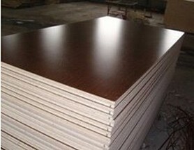 Melamine Paper/HPL Laminated Plywood