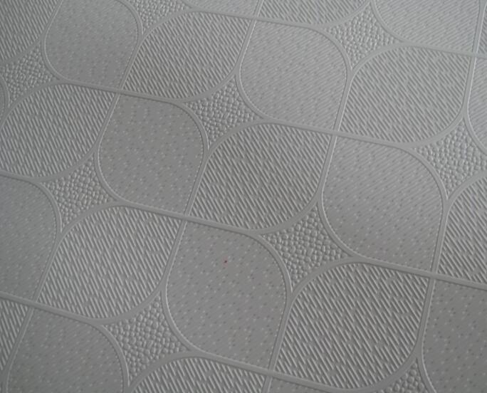 PVC gypsum ceiling tiles